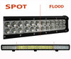Barra a LED CREE Doppia fila 234W 16200 lumen per 4X4 - Camion - Trattore Spot VS Flood