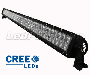Barra a LED CREE 4D Doppia fila 300W 27000 lumen per 4X4 - Camion - Trattore