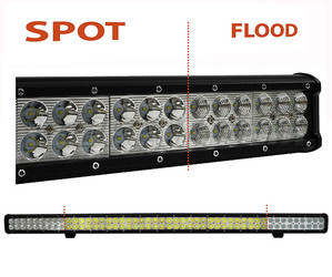 Barra a LED CREE Doppia fila 288W 20200 lumen per 4X4 - Camion - Trattore Spot VS Flood