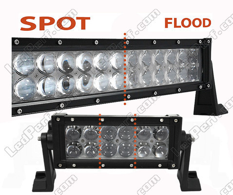 Barra a LED CREE 4D Doppia fila 36W 3300 lumen per 4X4 - Quad - SSV Spot VS Flood