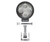 Set di Fissaggio della Luce ausiliare LED Osram LEDriving® ROUND VX80-WD
