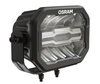 Vista posteriore Luce ausiliare LED Osram LEDriving® CUBE MX240-CB e alette di Raffreddamento.