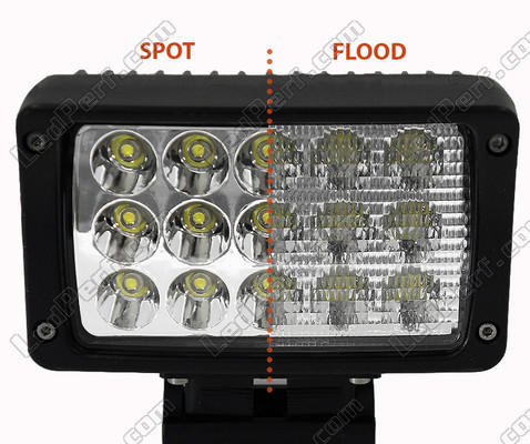 Faro aggiuntivo a LED Rettangolare 45W per 4X4 - Quad - SSV Spot VS Flood