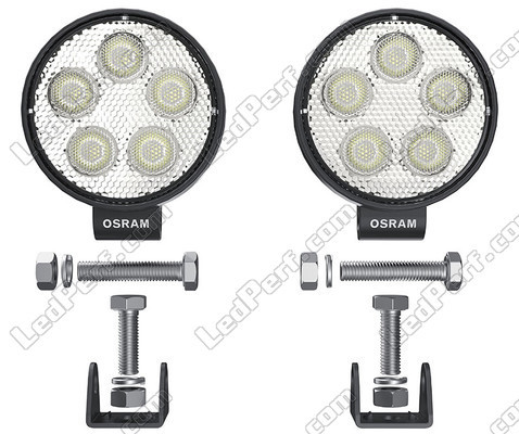 Set di Fissaggio delle fari da lavoro LED Osram LEDriving® ROUND VX70-SP
