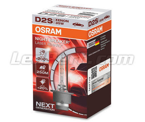 Lampadina Osram D2S Xenarc Night Breaker Laser Osram Xenon + 200% - 66240XNL nella confezione