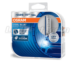 Lampadine Xenon D2S Osram Xenarc Blue Cool Boost 7000K ref: 66240CBB-HCB in confezione da 2 lampadine