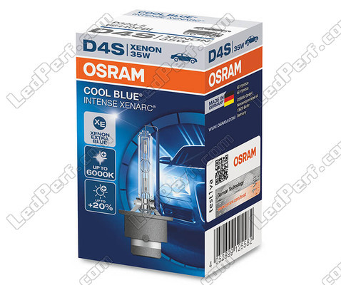 Lampadina allo xeno D4S Osram Xenarc Cool Intense Blue 6000K nella confezione - 66440CBI