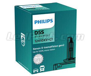 Lampadina allo Xenon D5S Philips X-tremeVision Gen2 +120% - 12410XV2C1