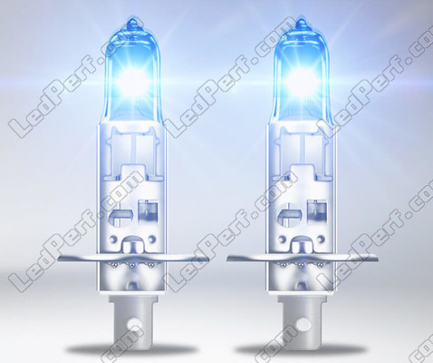Luce bianca delle lampadine H1 Osram Cool Blue Boost 5000K effetto xenon - 62150CBB-HCB