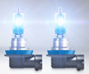 Lampadine alogene H11 Osram Cool Blue Intense NEXT GEN che producono illuminazione a effetto LED