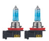 Set di 2 lampadine H11 Philips WhiteVision ULTRA + Luci di posizione - 12362WVUB1