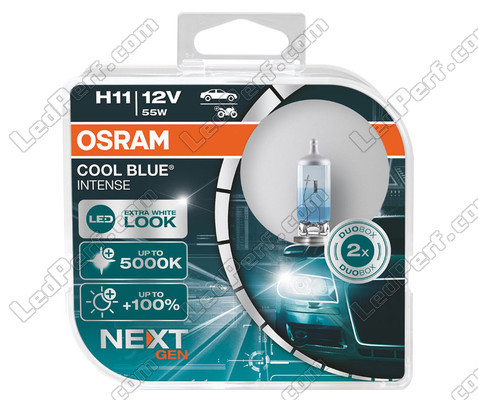 Coppia di lampadine Osram H11 Cool blue Intense Next Gen LED Effect 5000K
