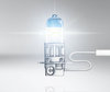 lampadina Osram H3 55W Night Breaker Laser luce bianca effetto Xénon