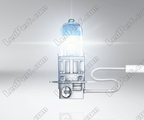 Illuminazione di una coppia di lampadine laser H3 Osram Night Breaker + 150%