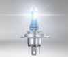 lampadina Osram H4 60/55W Night Breaker Laser luce bianca effetto Xénon