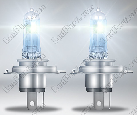 Illuminazione bianca delle Lampadine H4 OSRAM Night Breaker® 200 - 64193NB200-HCB