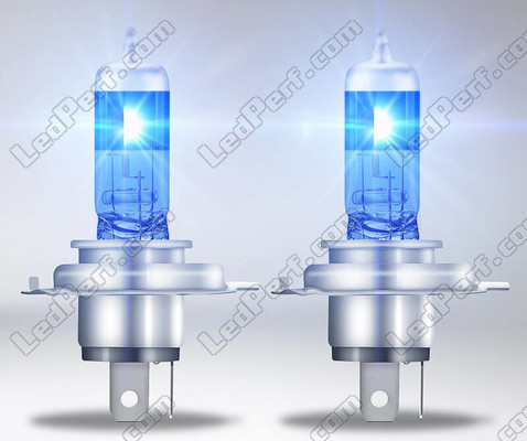 Luce bianca delle lampadine H4 Osram Cool Blue Boost 5000K effetto xenon - 62193CBB-HCB