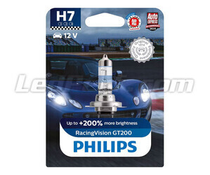 1 x Lampadina H7 Philips RacingVision GT200 55W +200% - 12972RGTB1