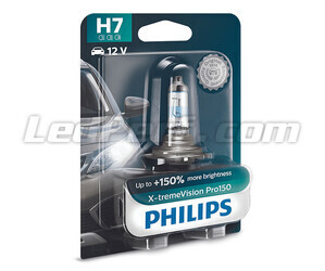 1 x Lampadina H7 Philips X-tremeVision PRO150 55W 12 V - 12972XVPB1