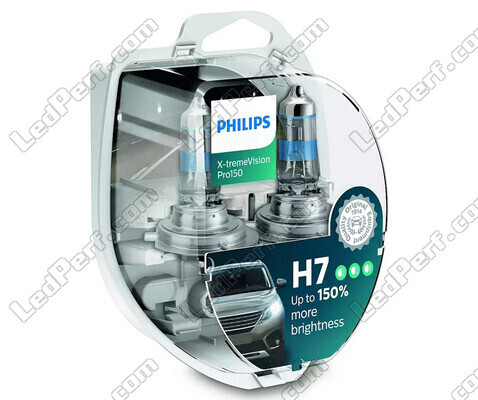 Set di 2 lampadine H7 Philips X-tremeVision PRO150 55W - 12972XVPS2