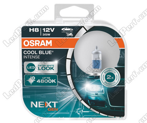 Coppia di lampadine Osram H8 Cool blue Intense Next Gen LED Effect 4800K