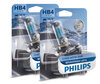 Set di 2 lampadine HB4 Philips WhiteVision ULTRA + Luci di posizione - 9006WVUB1
