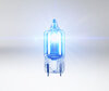 Lampadine alogene W5W Osram Cool Blue Intense NEXT GEN che producono illuminazione a effetto LED