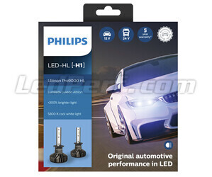 Set di Lampadine H1 LED PHILIPS Ultinon Pro9000 +200% 5800K - 11258U90CWX2