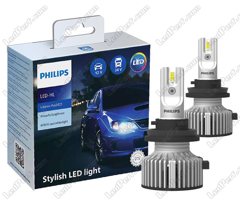 2 x Lampadine LED H11 PHILIPS Ultinon Pro3021 6000K