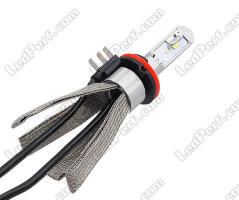 Lampadina a LED H15 con dissipatore di calore flessibile per l'installazione plug and play in tutti i fari delle auto