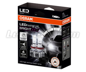 Confezione Lampadine LED H16 Osram LEDriving HL Bright - 64211DWBRT-2HFB