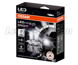 Confezione Lampadine LED H19 Osram LEDriving HL Bright - 64193DWBRT-2HFB
