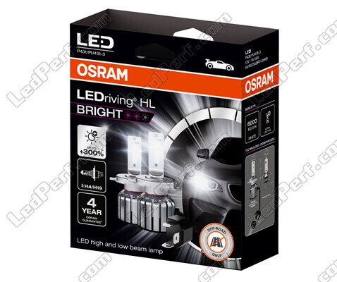 Confezione Lampadine LED H4 Osram LEDriving HL Bright - 64193DWBRT-2HFB
