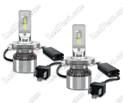 Primo piano sulle lampadine LED H4 Osram LEDriving® XTR 6000K - 64193DWXTR