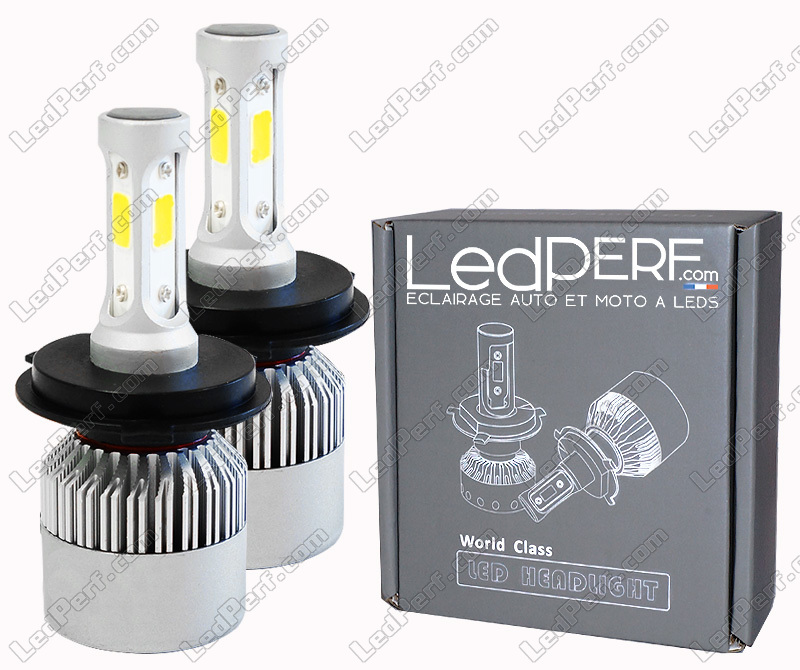 Kit lampadine H4 a LED Ventilate per Auto e Moto - Tutto in uno