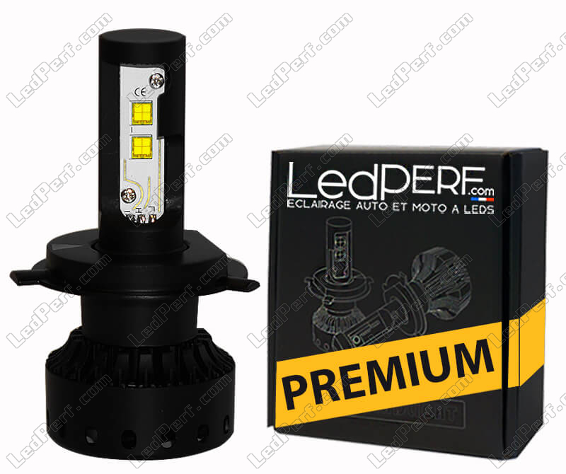 Lampadina H4 LED Moto - Misura Mini, Potente e ventilata