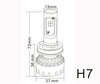 Mini LED H7 LED ad alta potenza Tuning