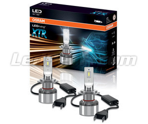 Packaging e di 2 lampadine LED H7  XTR 6000K - 64210DWXTR