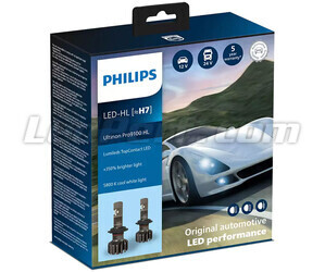 Set di Lampadine H7 LED PHILIPS Ultinon Pro9100 +350% 5800K - LUM11972U91X2