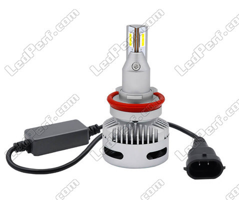 Scatola di collegamento e anti-errore di lampadine a LED H8 per fari lenticolari.