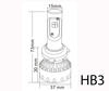 Mini lampadina LED HB3 Tuning