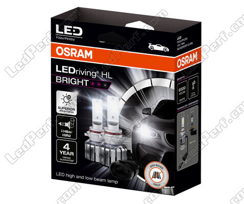 Confezione Lampadine LED HIR2/9012 Osram LEDriving HL Bright - 9006DWBRT-2HFB