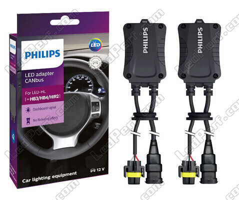 2x decoder/adattatore Canbus Philips per lampadine HB3/HB4/HIR2 LED 12V - 18956X2