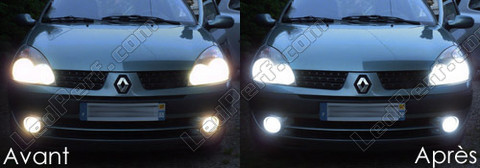 LED fari Renault Clio 2 Tuning