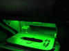 Banda a LED guantiera verde stagna impermeabile 60cm