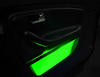 Banda a LED verde stagna impermeabile per svuotatasche 30cm