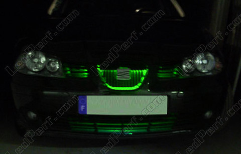 Calandra Banda a LED verde stagna impermeabile 30cm