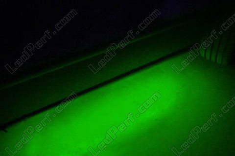 Sottoscocca Banda a LED verde stagna impermeabile 30cm