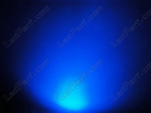 LED 5 mm GRAND ANGLE blu + Resistenza 12v