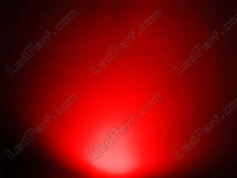 LED 5 mm GRAND ANGLE rossa + Resistenza 12v